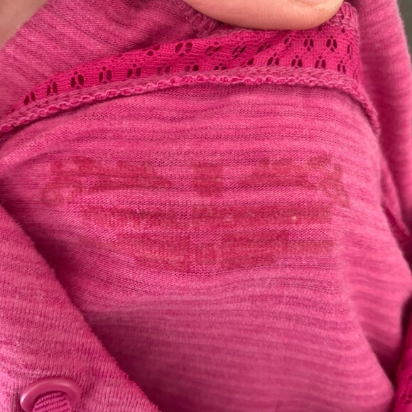 Super Comfy Pink Strip Sweatshirt - Picture 6 of 6